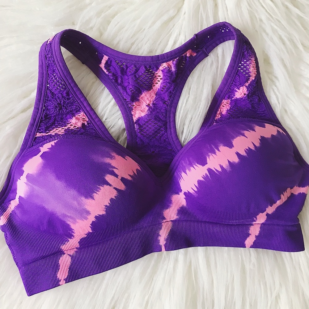 Victoria Secret Pink Sports Bra • Tie-dye